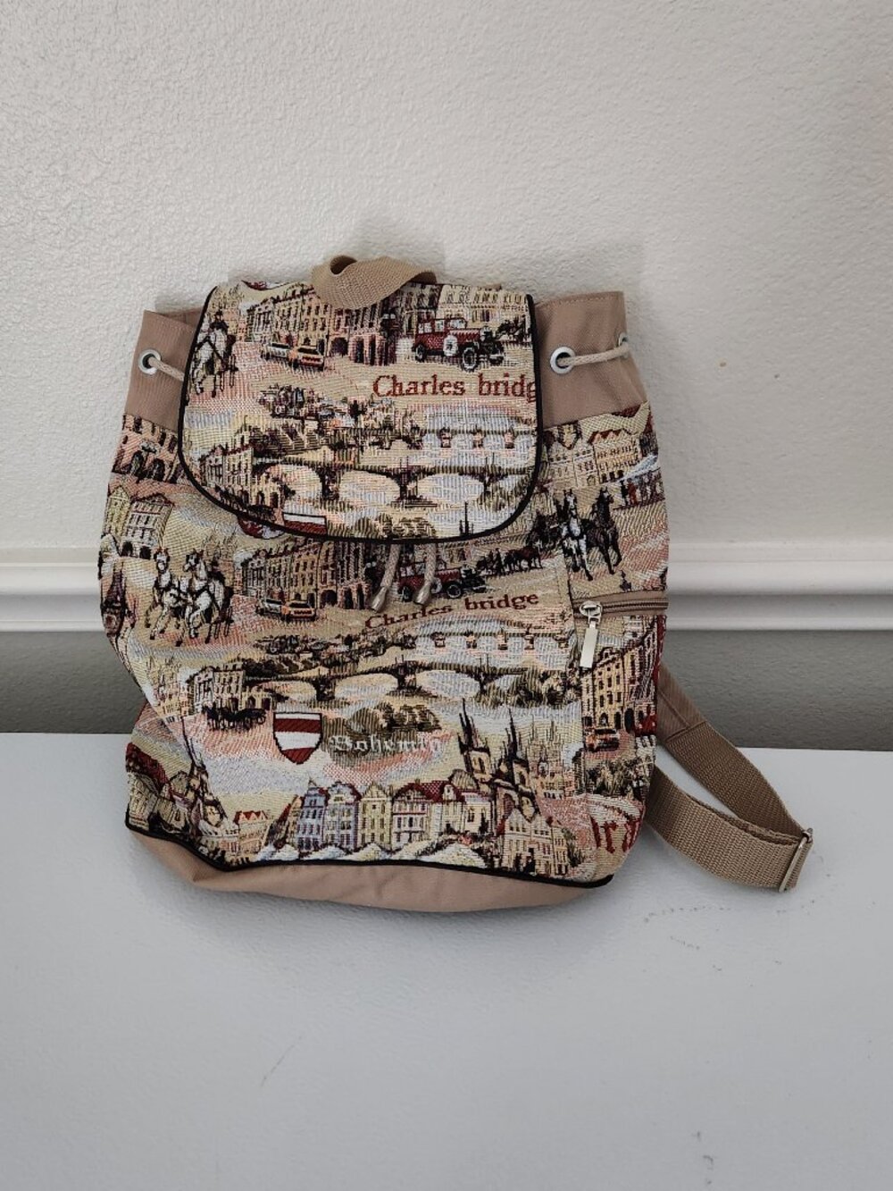 Prague Tapestry Backpack